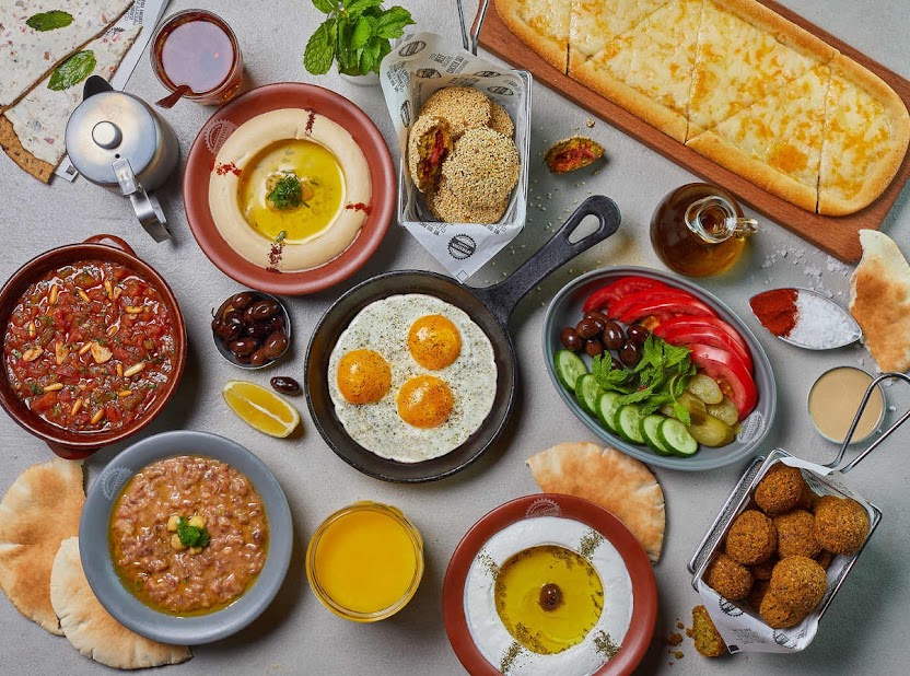 Breakfast restaurants in Dubai
