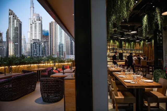 مطاعم في دبي مع إطلالة 
